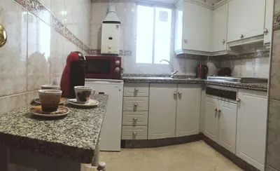 Una cocina o zona de cocina en Apartamento Avenida Parque