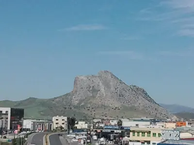 Vista general de una montaña o vista desde el hotel