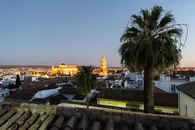 Vista general de Córdoba o vista desde el apartamento