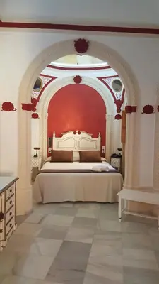 Cama o camas de una habitación en Hotel Casa Museo de la Mezquita