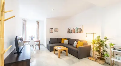 Zona de estar de San Marcos Apartamentos