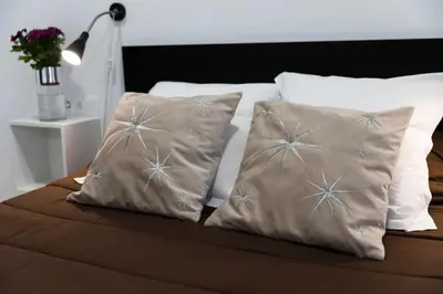 Cama o camas de una habitación en Casa Los Cuatro Soles