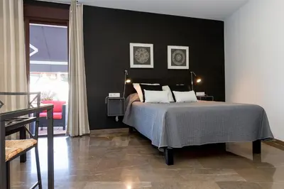 Cama o camas de una habitación en Casa Los Cuatro Soles