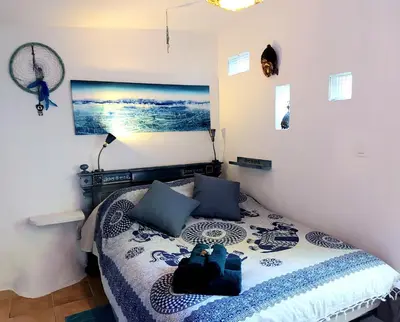 Cama o camas de una habitación en Artestacion