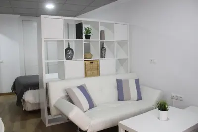 Zona de estar de Apartamento María
