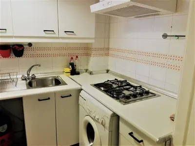 Una cocina o zona de cocina en Duplex En Corral De Vecinos San Bernardo