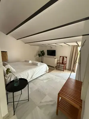 Cama o camas de una habitación en TYP Sevilla