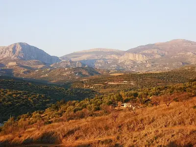 Paisaje cerca of this country house
