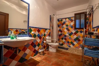 Un baño de La Sierrezuela