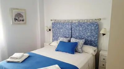 Cama o camas de una habitación en Apart. Céntrico San Miguel