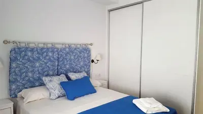 Cama o camas de una habitación en Apart. Céntrico San Miguel