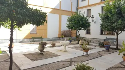 Jardín al aire libre en Apartamento entre Patios Valladares