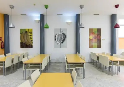 Zona de estar de Albergue Inturjoven Córdoba
