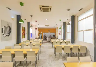 Zona de estar de Albergue Inturjoven Córdoba