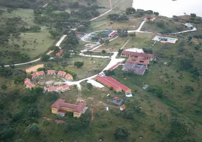 Paisaje cerca of this country house