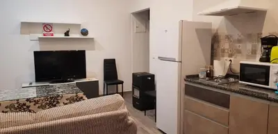 Una cocina o zona de cocina en Casa Marta
