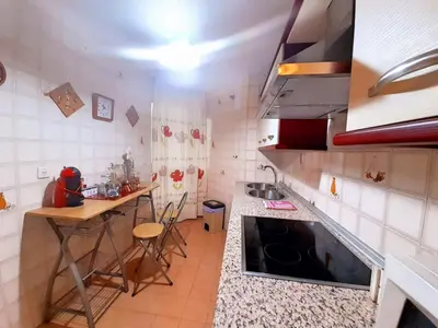 Una cocina o zona de cocina en Apartamento Patios de San Lorenzo