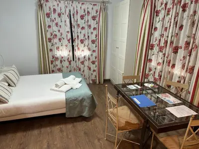 Cama o camas de una habitación en La Casa del Río