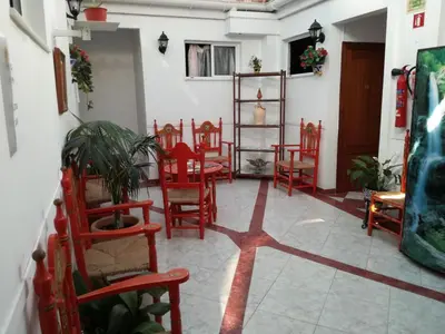 Zona de estar de Pension Hidalgo 1