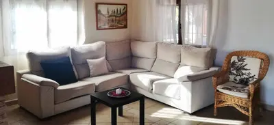 Zona de estar de Villa Capricho de Luna