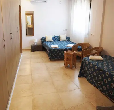 Zona de estar de Villa Capricho de Luna