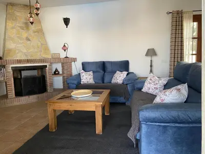 Zona de estar de Villa Zahar