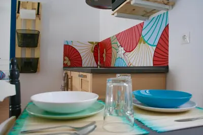 Una cocina o zona de cocina en El Taller del Abuelo