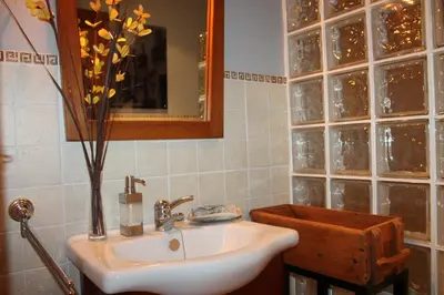 Un baño de Alojamiento rural El Salto