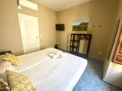 Cama o camas de una habitación en Patio de la Plateria