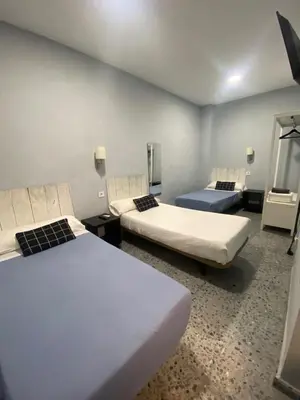 Cama o camas de una habitación en Patio de la Plateria