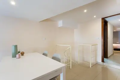Cama o camas de una habitación en Apartamentos Diaber Gerona 22