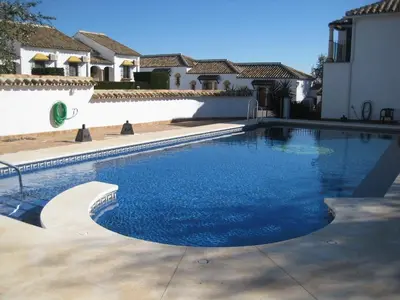 Piscina en o cerca de Complejo turistico El Álamo