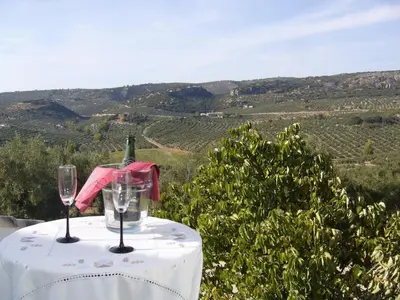 Paisaje cerca de este albergue
