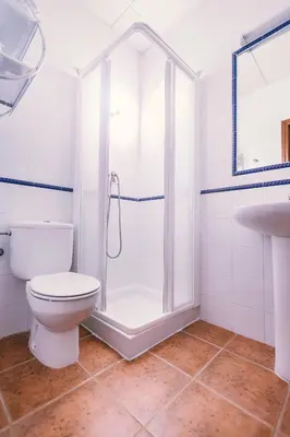 Un baño de Hostal La Laguna