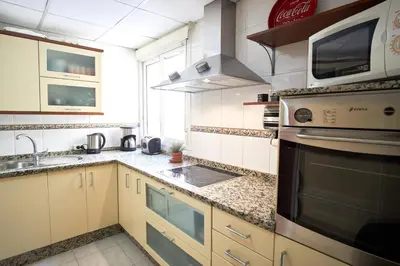 Una cocina o zona de cocina en Bordador Central Suite by Valcambre