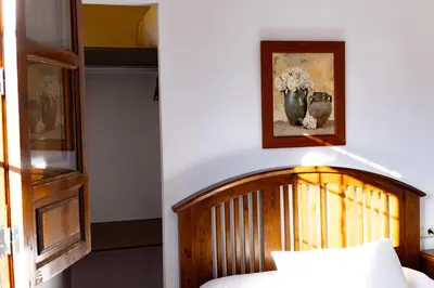 Cama o camas de una habitación en Cortijo La Presa