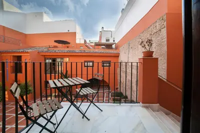 Un balcón o terraza de Alohamundi Quevedo