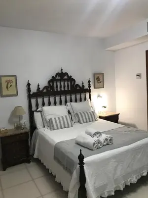 Cama o camas de una habitación en Casa longa