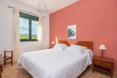Cama o camas de una habitación en Hotel Rural El Castillejo - A 15 min de Ronda