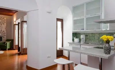 Una cocina o zona de cocina en Entre2mezquitas 6
