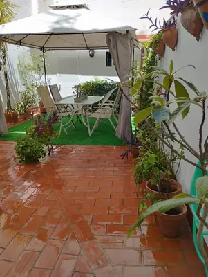 Jardín al aire libre en Patios con encanto