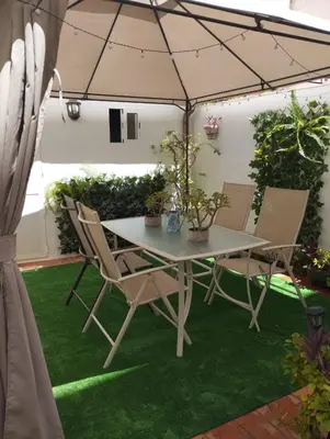 Jardín al aire libre en Patios con encanto