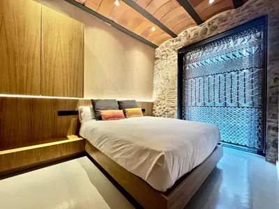 Cama o camas de una habitación en VillaMora Alfaros 35 FREE PARKING