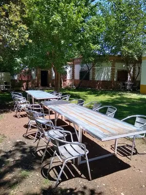 Jardín al aire libre en Finca El Naranjo