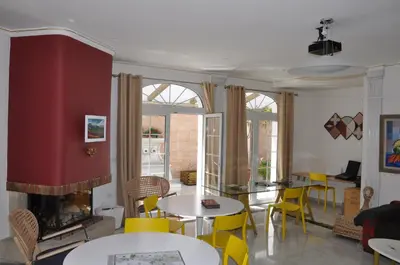 Zona de estar de Balcón de la Villa