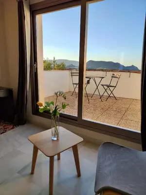 Paisaje cerca of this country house