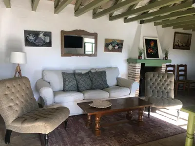 Zona de estar de Casa del Almezo
