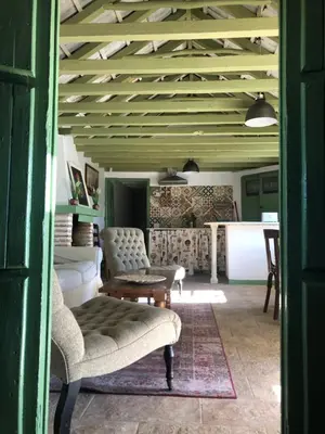 Zona de estar de Casa del Almezo