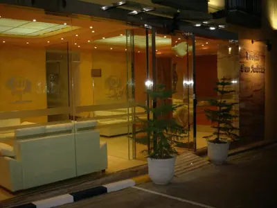 El vestíbulo o zona de recepción de Hostal San Andres