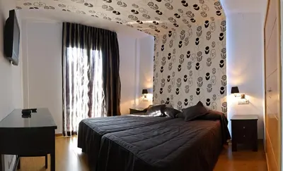 Cama o camas de una habitación en Noriega